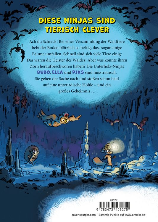 Produktbild: Unterholz-Ninjas, Band 4 - Die Geister des Waldes