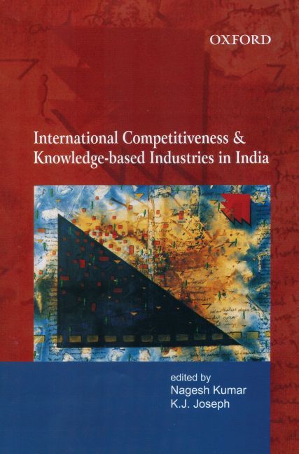 Produktbild: International Competitiveness and Knowledge-Based Industries in India