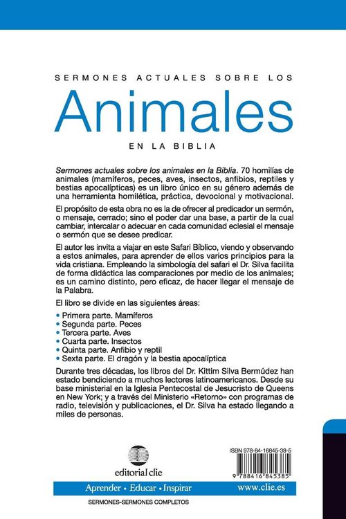 Produktbild: El Sermones Actuales Sobre Animales de la Biblia