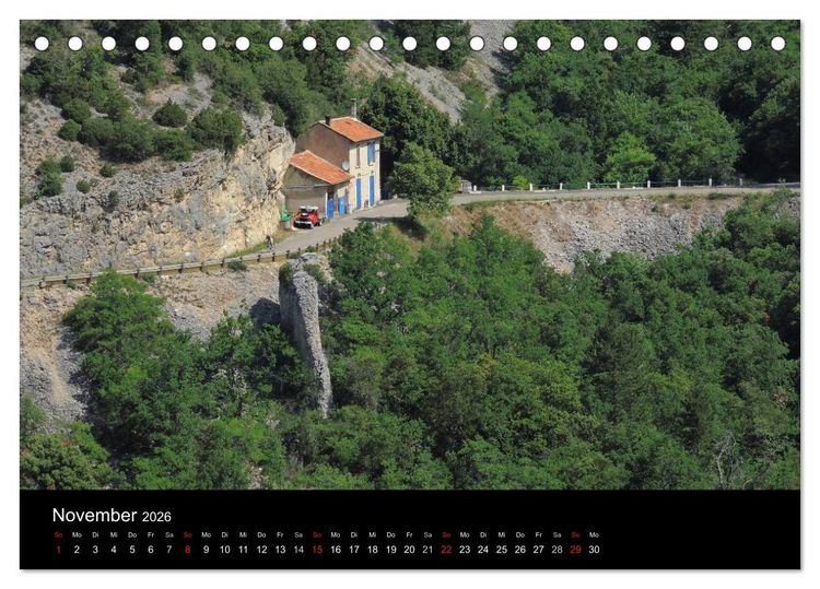 Produktbild: Faszination Mont Ventoux (Tischkalender 2026 DIN A5 quer), CALVENDO Monatskalender