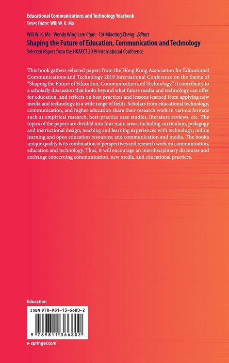 Produktbild: Shaping the Future of Education, Communication and Technology