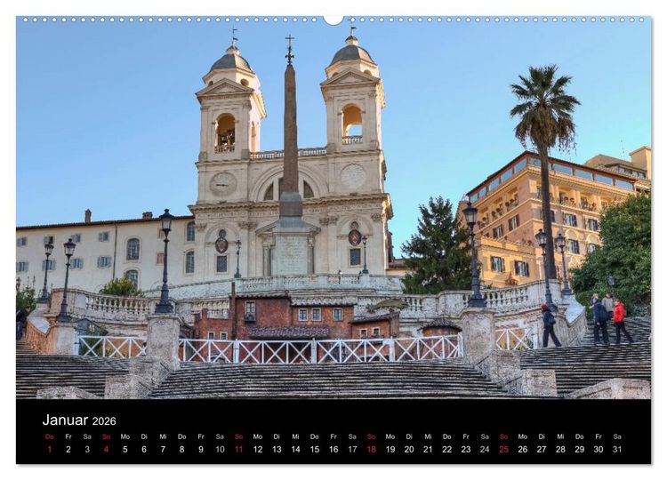 Produktbild: Rom (Wandkalender 2026 DIN A2 quer), CALVENDO Monatskalender
