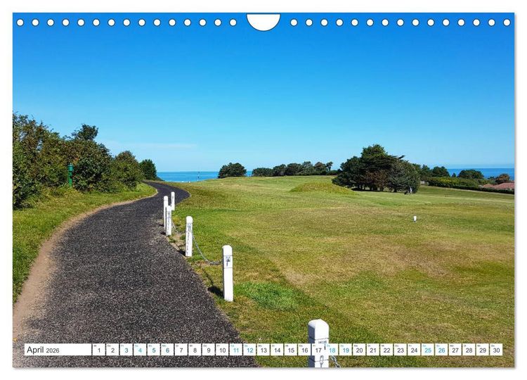 Produktbild: Mediterrane Golfpl&auml;tze - Spanien, Portugal, Mallorca (Wandkalender 2026 DIN A4 quer), CALVENDO Monatskalender