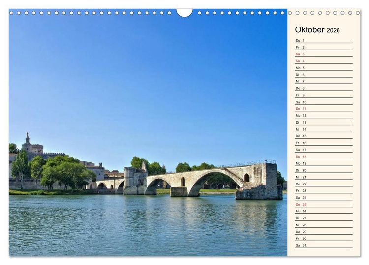 Produktbild: Verzaubernde Provence (Wandkalender 2026 DIN A3 quer), CALVENDO Monatskalender
