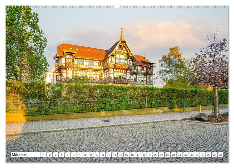 Produktbild: Bad Salzungen Impressionen (hochwertiger Premium Wandkalender 2026 DIN A2 quer), Kunstdruck in Hochglanz