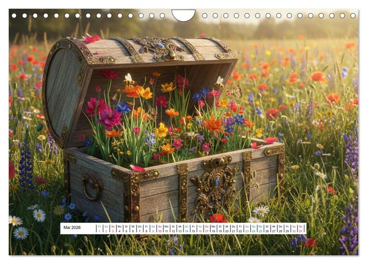 Produktbild: Leben in einer Box (Wandkalender 2026 DIN A4 quer), CALVENDO Monatskalender