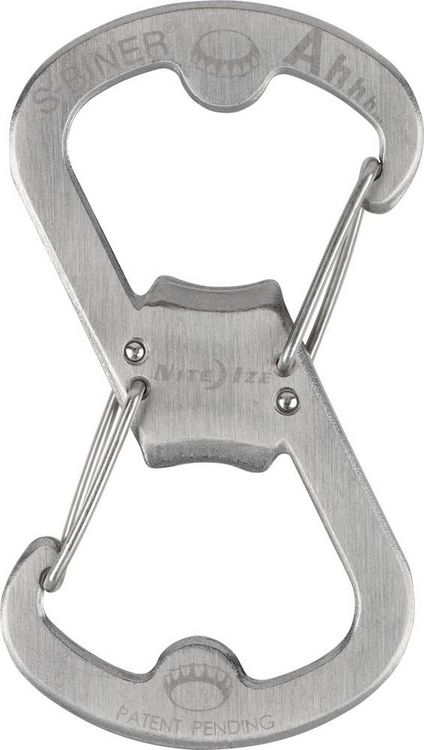 Produktbild: NITE Ize Schl&uuml;ssel-Karabiner NI-SBO-03-11 S-Biner Ahhh Edelstahl 1St.