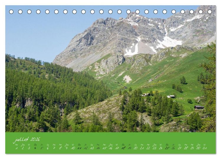 Produktbild: Le long de la Clar&eacute;e, une rencontre avec la nature (Calendrier de bureau 2026 DIN A5 vertical), CALVENDO calendrier mensuel
