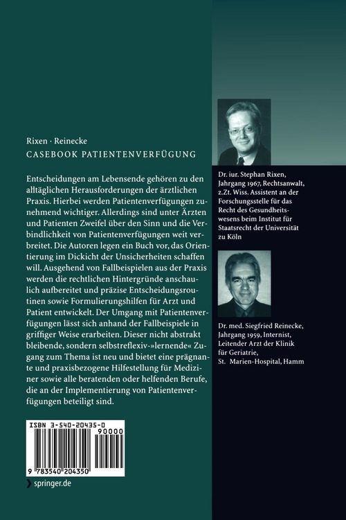 Produktbild: Casebook Patientenverf&uuml;gung