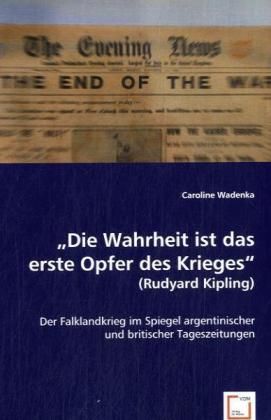 Produktbild: Wadenka, C: Die Wahrheit ist das erste Opfer des Krieges (Ru