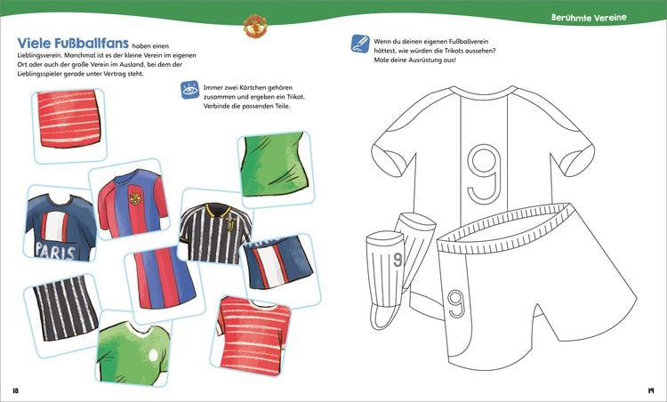 Produktbild: WAS IST WAS Junior Mitmach-Heft Fu&szlig;ball