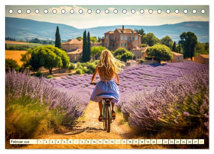 Produktbild: Provence Urlaubstr&auml;ume (Tischkalender 2026 DIN A5 quer), CALVENDO Monatskalender