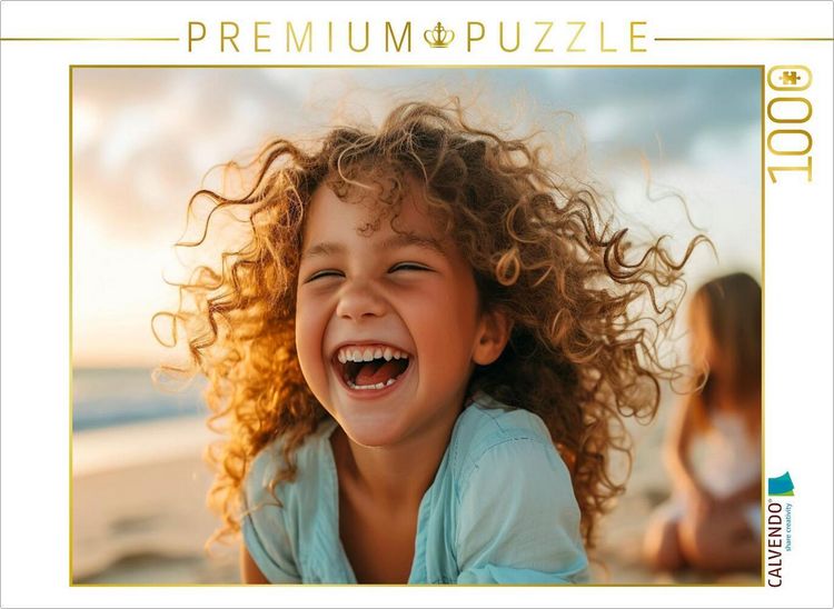Produktbild: CALVENDO Puzzle Kinder Lachen | 1000 Teile Lege-Gr&ouml;&szlig;e 64x48cm Foto-Puzzle f&uuml;r gl&uuml;ckliche Stunden