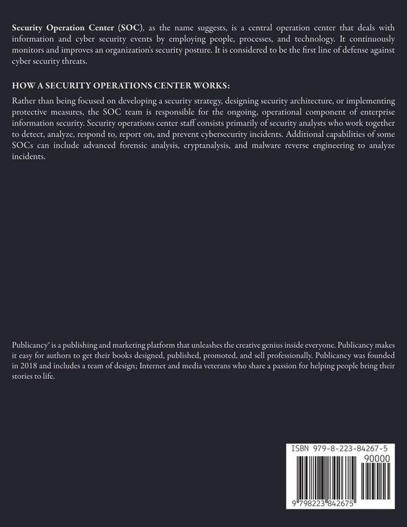Produktbild: Managing Modern Security Operations Center & Building Perfect Career as SOC Analyst