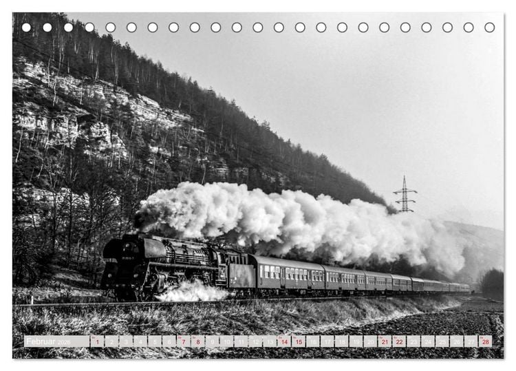 Produktbild: Feuer, Wasser und Dampf (Tischkalender 2026 DIN A5 quer), CALVENDO Monatskalender