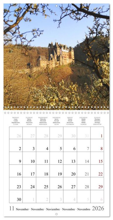 Produktbild: A Journey Through Germany (Wall Calendar 2026 12 &times; 12 Inch) CALVENDO 12 Month Wall Calendar