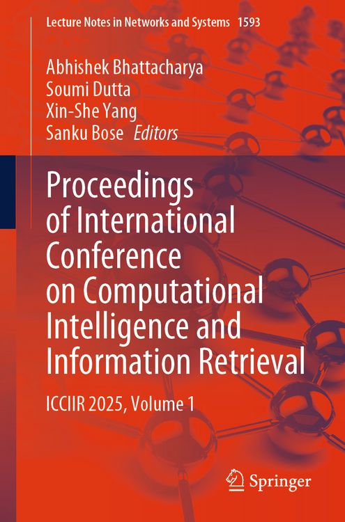 Produktbild: Proceedings of International Conference on Computational Intelligence and Information Retrieval