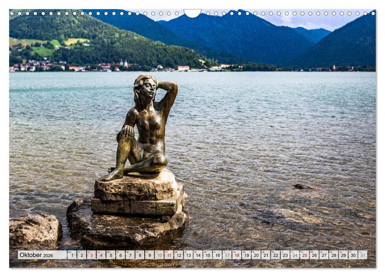 Produktbild: Magischer Tegernsee (Wandkalender 2026 DIN A3 quer), CALVENDO Monatskalender