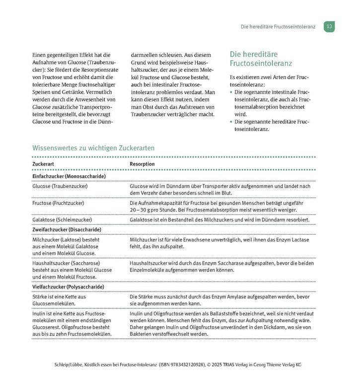 Produktbild: K&ouml;stlich essen Fructoseintoleranz