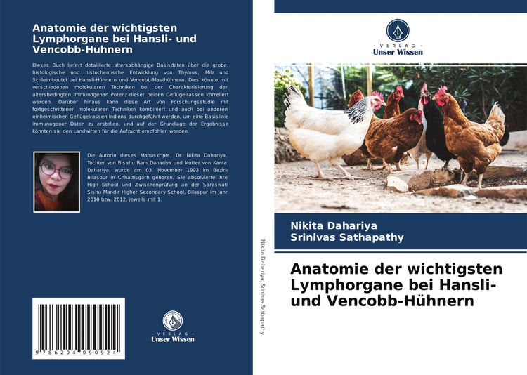 Produktbild: Anatomie der wichtigsten Lymphorgane bei Hansli- und Vencobb-H&uuml;hnern