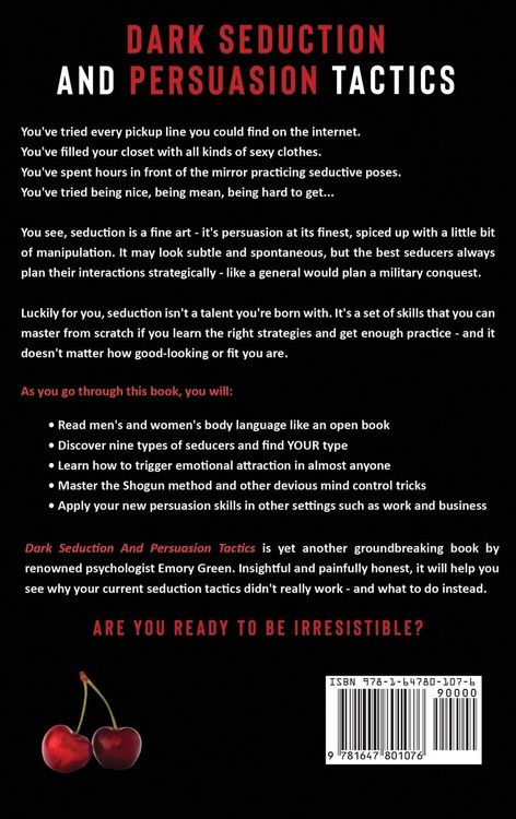 Produktbild: Dark Seduction and Persuasion Tactics