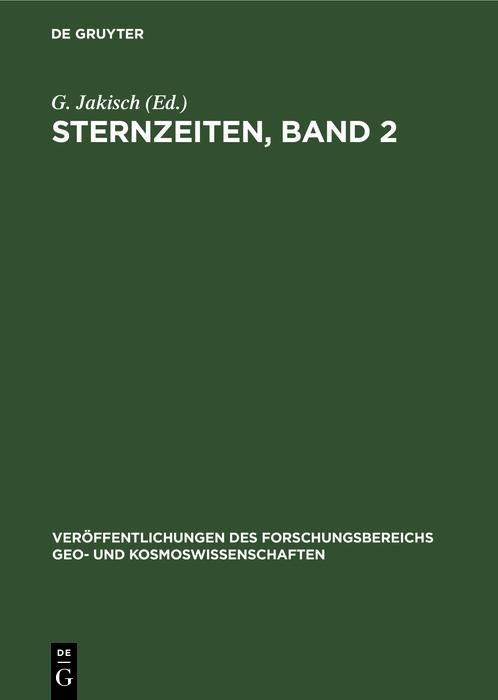 Produktbild: Sternzeiten, Band 2