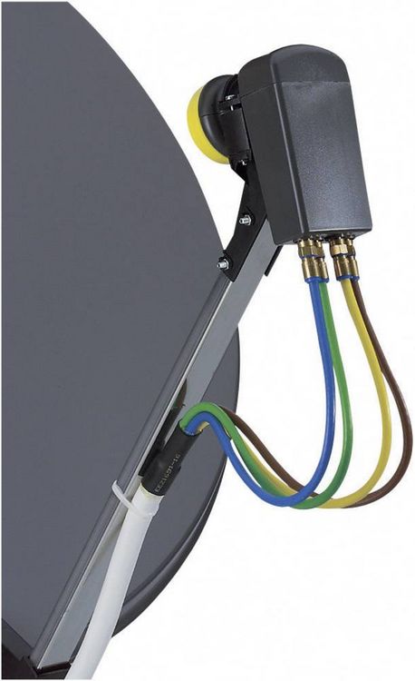 Produktbild: Wittenberg Antennen SAT Anschlusskabel [4x F-Stecker - 1x F-Stecker] 16.00m 100 dB Wei&szlig;