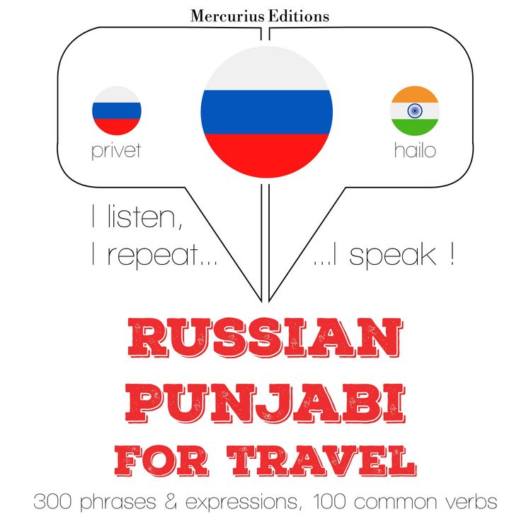 Produktbild: Travel words and phrases in Punjabi
