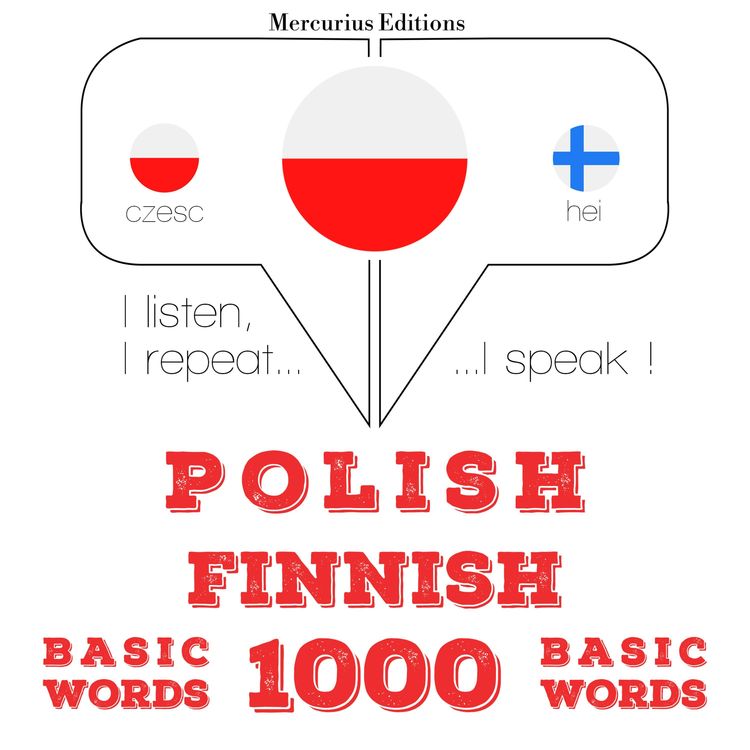 Produktbild: Polski - Fiński: 1000 podstawowych sł&oacute;w