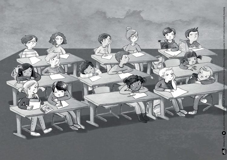 Produktbild: Das kleine WIR in der Schule. Kamishibai Bildkartenset