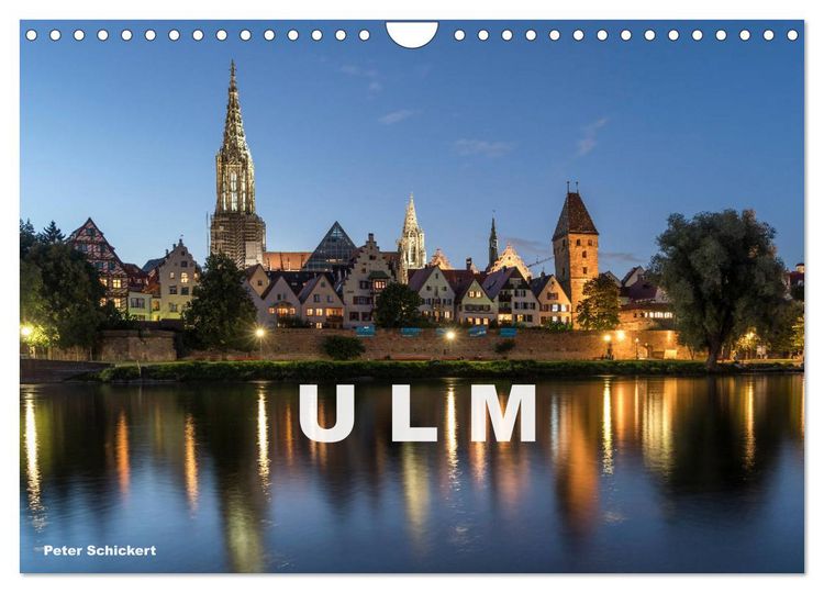 Produktbild: Ulm (Wandkalender 2026 DIN A4 quer), CALVENDO Monatskalender