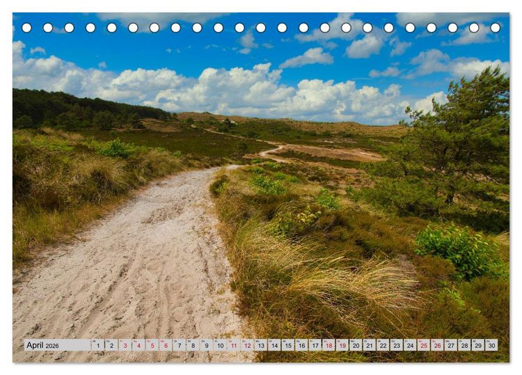Produktbild: Streifz&uuml;ge durch den Norden der Niederlande (Tischkalender 2026 DIN A5 quer), CALVENDO Monatskalender