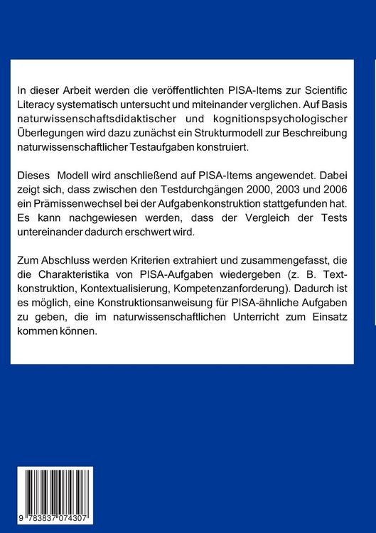 Produktbild: PISA-Aufgaben im Vergleich