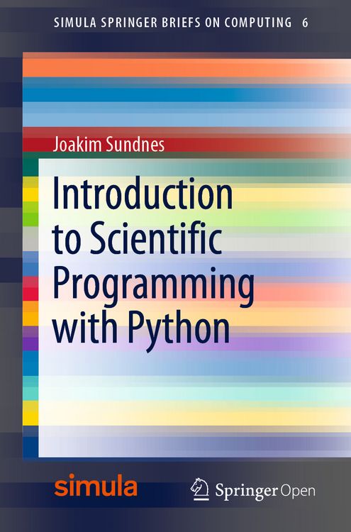 Produktbild: Introduction to Scientific Programming with Python