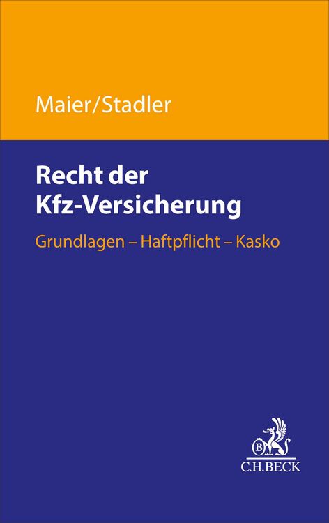Produktbild: Recht der Kfz-Versicherung
