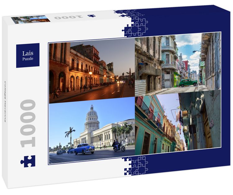 Produktbild: Lais Puzzle Collage Havanna 1000 Teile