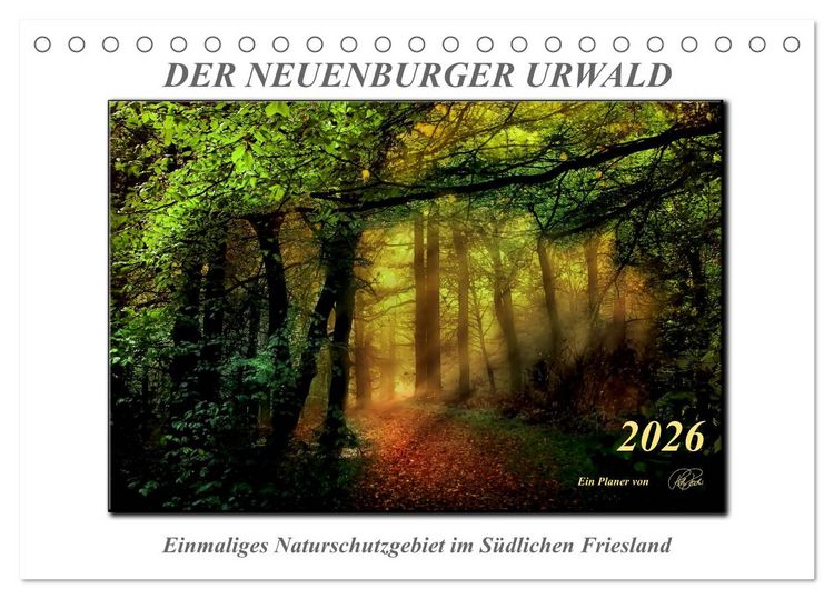 Produktbild: Der Neuenburger Urwald (Tischkalender 2026 DIN A5 quer), CALVENDO Monatskalender