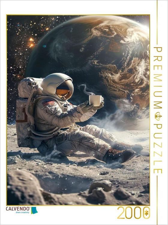Produktbild: CALVENDO Puzzle Kaffeepause | 2000 Teile Lege-Gr&ouml;&szlig;e 90x67cm Foto-Puzzle f&uuml;r gl&uuml;ckliche Stunden