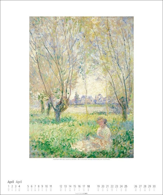 Produktbild: Claude Monet Kalender 2027