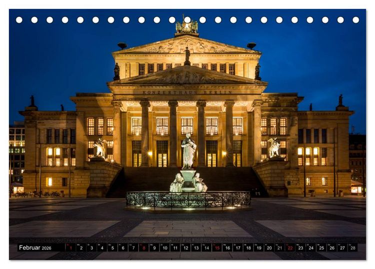 Produktbild: Berlin - Bilder einer Metropole (Tischkalender 2026 DIN A5 quer), CALVENDO Monatskalender