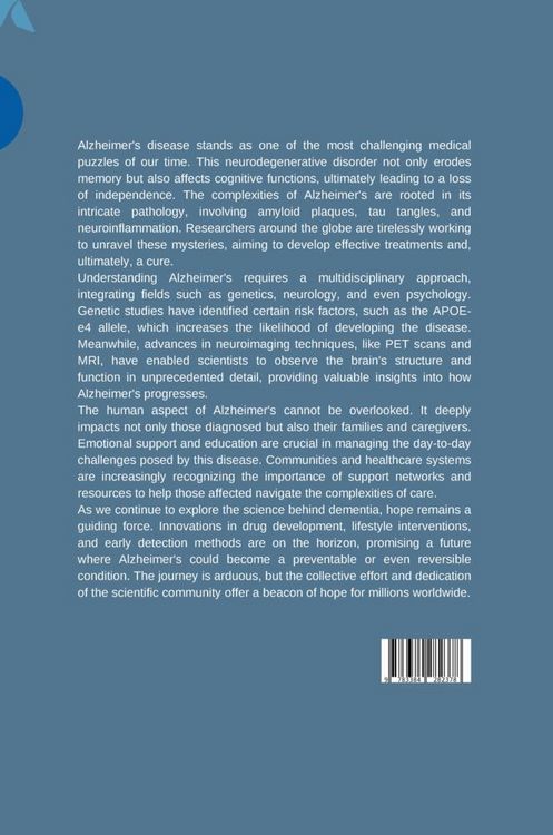 Produktbild: : The Enigma of Alzheimer's: Exploring the Science Behind Dementia