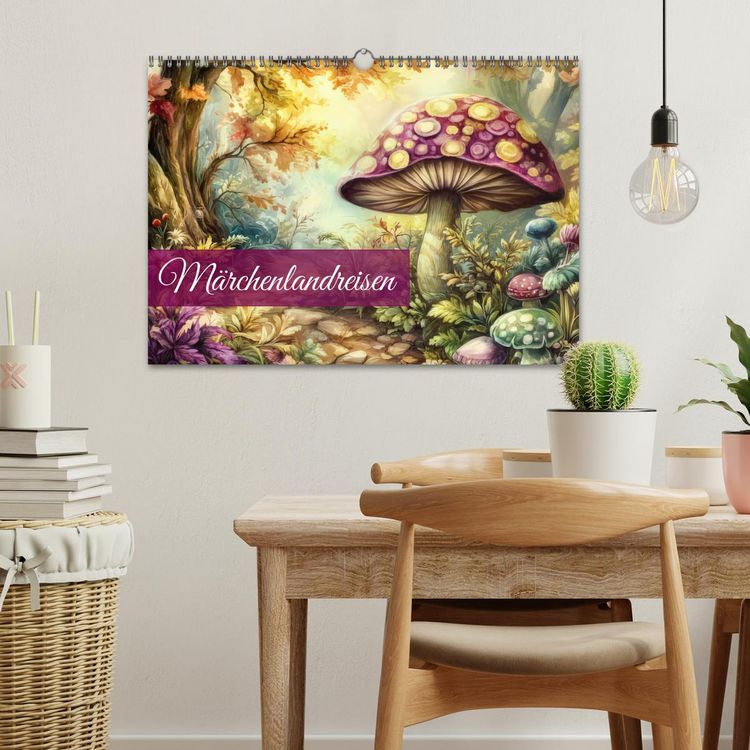 Produktbild: M&auml;rchenlandreisen (Wandkalender 2026 DIN A3 quer), CALVENDO Monatskalender