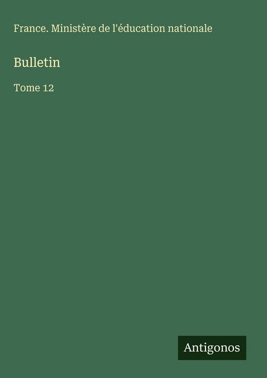 Produktbild: Bulletin