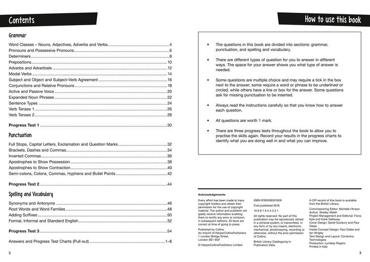 Produktbild: KS2 Grammar, Punctuation and Spelling SATs Practice Question Book