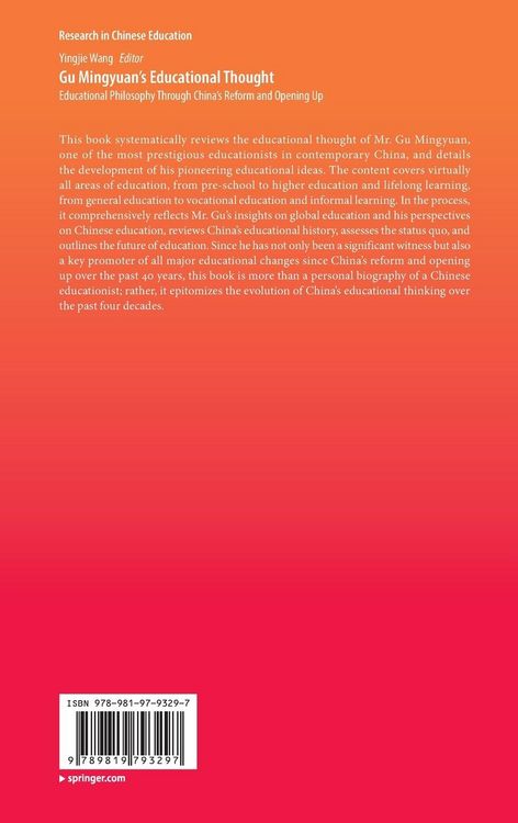 Produktbild: Gu Mingyuan&rsquo;s Educational Thought