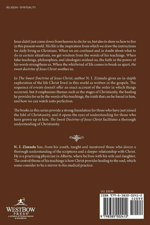 Produktbild: The Sweet Doctrine of Jesus Christ