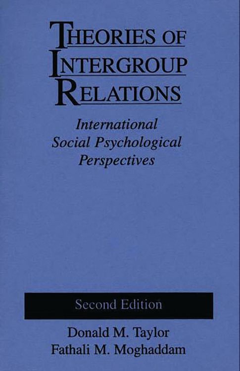 Produktbild: Theories of Intergroup Relations
