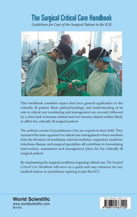 Produktbild: Surgical Critical Care Handbook, The