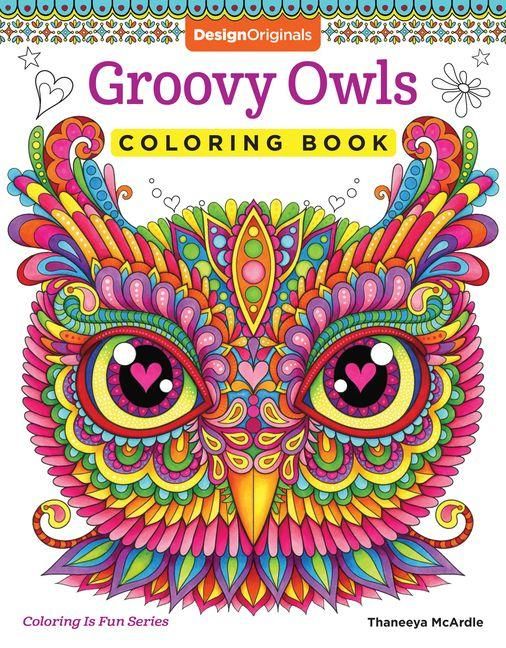 Produktbild: Groovy Owls Coloring Book