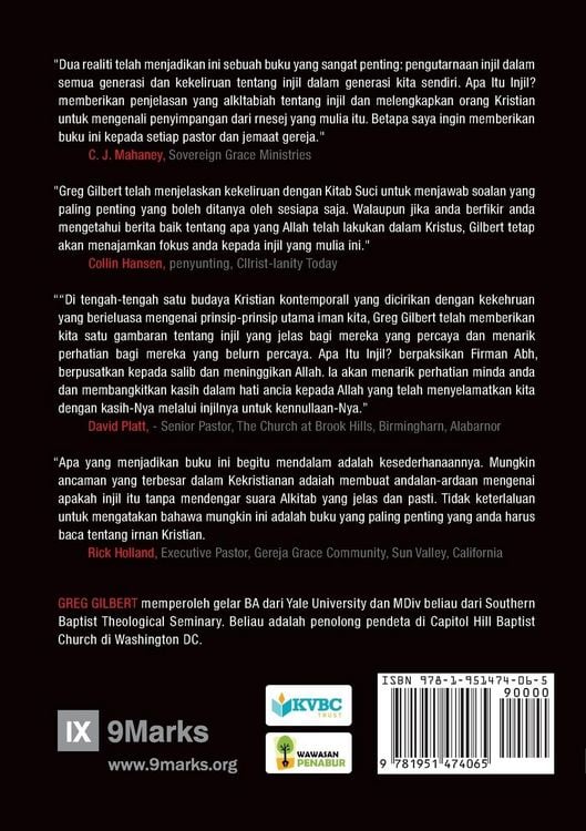 Produktbild: Apa itu Injil? (What Is the Gospel?) (Malay)